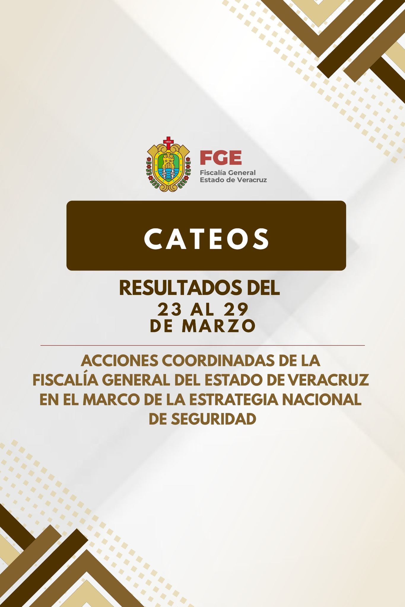 𝗥𝗲𝘀𝘂𝗹𝘁𝗮𝗱𝗼𝘀 𝗰𝗼𝗻𝘁𝘂𝗻𝗱𝗲𝗻𝘁𝗲𝘀, 𝗙𝗶𝘀𝗰𝗮𝗹𝗶́𝗮 𝗱𝗲 𝗩𝗲𝗿𝗮𝗰𝗿𝘂𝘇 𝗱𝗲𝘁𝗶𝗲𝗻𝗲 𝗮 𝟰𝟱 𝗽𝗲𝗿𝘀𝗼𝗻𝗮𝘀 𝘆 𝗿𝗲𝘀𝗰𝗮𝘁𝗮 𝟴 𝗰𝗮𝗻𝗶𝗻𝗼𝘀 𝗲𝗻 𝘂𝗻𝗮 𝘀𝗲𝗺𝗮𝗻𝗮 𝗲𝗻 𝟮𝟴 𝗺𝘂𝗻𝗶𝗰𝗶𝗽𝗶𝗼𝘀