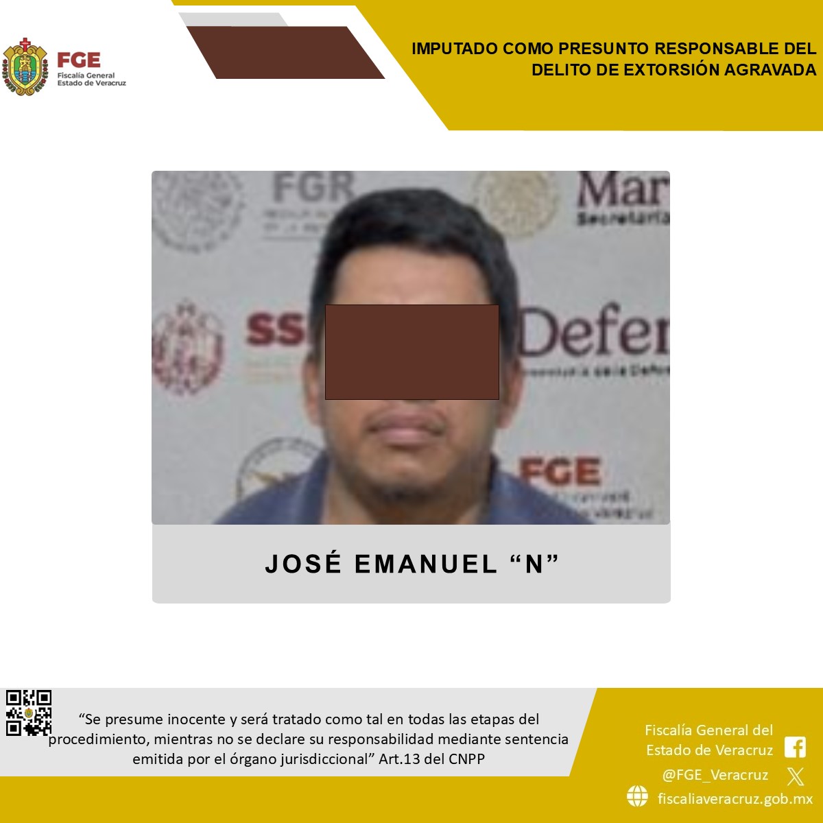 𝗗𝗲𝘁𝗶𝗲𝗻𝗲𝗻 𝘆 𝗽𝗿𝗼𝗰𝗲𝘀𝗮𝗻 𝗮 𝗽𝗿𝗲𝘀𝘂𝗻𝘁𝗼 𝗲𝘅𝘁𝗼𝗿𝘀𝗶𝗼𝗻𝗮𝗱𝗼𝗿 𝗲𝗻 𝗹𝗮 𝘇𝗼𝗻𝗮 𝗻𝗼𝗿𝘁𝗲 𝗱𝗲𝗹 𝗲𝘀𝘁𝗮𝗱𝗼