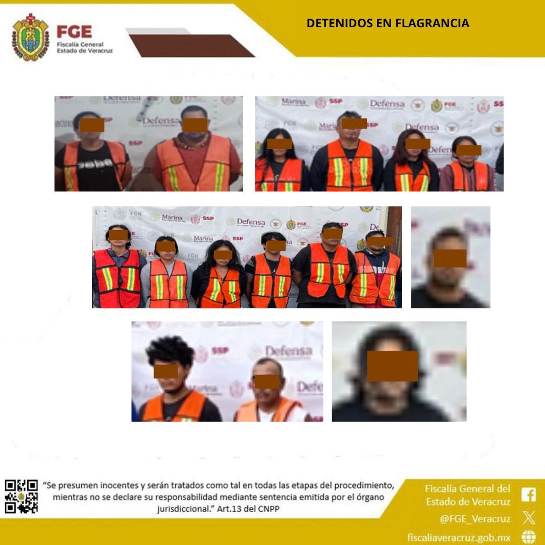 𝗙𝗶𝘀𝗰𝗮𝗹𝗶́𝗮 𝗚𝗲𝗻𝗲𝗿𝗮𝗹 𝗱𝗲𝗹 𝗘𝘀𝘁𝗮𝗱𝗼 𝗱𝗲𝘁𝗶𝗲𝗻𝗲 𝗮 𝟰𝟰 𝗽𝗲𝗿𝘀𝗼𝗻𝗮𝘀 𝗱𝘂𝗿𝗮𝗻𝘁𝗲 𝗰𝗮𝘁𝗲𝗼𝘀 𝗿𝗲𝗮𝗹𝗶𝘇𝗮𝗱𝗼𝘀 𝗲𝗻 𝗱𝗶𝘃𝗲𝗿𝘀𝗼𝘀 𝗺𝘂𝗻𝗶𝗰𝗶𝗽𝗶𝗼𝘀