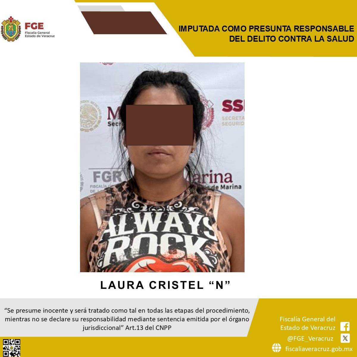 𝗙𝗶𝘀𝗰𝗮𝗹𝗶́𝗮 𝗱𝗲 𝗩𝗲𝗿𝗮𝗰𝗿𝘂𝘇 𝗹𝗼𝗴𝗿𝗮 𝗽𝗿𝗶𝘀𝗶𝗼́𝗻 𝗽𝗿𝗲𝘃𝗲𝗻𝘁𝗶𝘃𝗮 𝗰𝗼𝗻𝘁𝗿𝗮 𝗽𝗿𝗲𝘀𝘂𝗻𝘁𝗮 𝗱𝗶𝘀𝘁𝗿𝗶𝗯𝘂𝗶𝗱𝗼𝗿𝗮 𝗱𝗲 𝗻𝗮𝗿𝗰𝗼́𝘁𝗶𝗰𝗼𝘀 𝗲𝗻 𝗹𝗮 𝗰𝗶𝘂𝗱𝗮𝗱 𝗱𝗲 𝗩𝗲𝗿𝗮𝗰𝗿𝘂𝘇