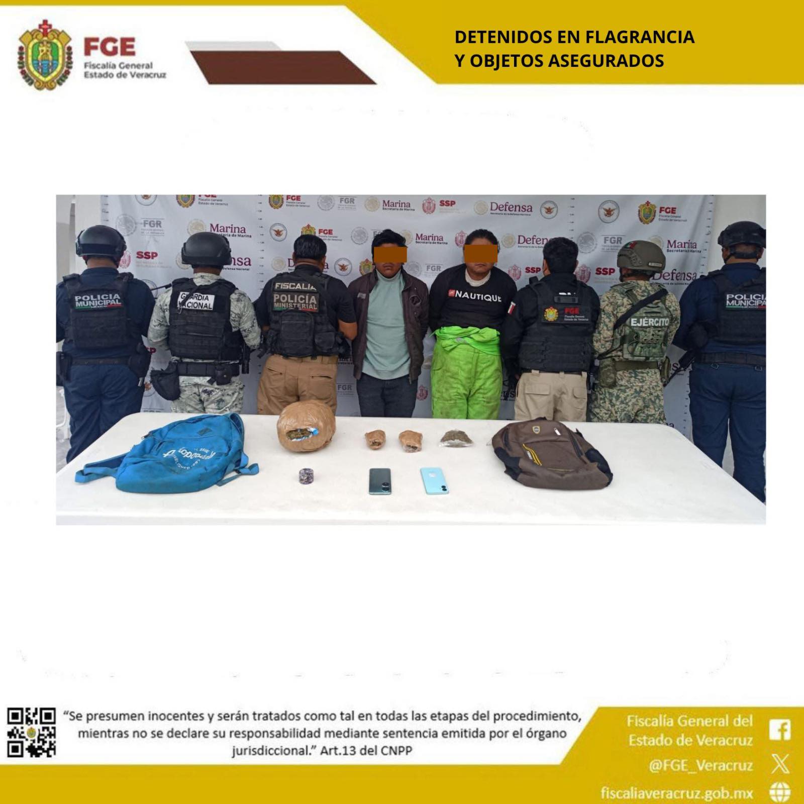 𝗢𝗽𝗲𝗿𝗮𝘁𝗶𝘃𝗼 𝗰𝗼𝗼𝗿𝗱𝗶𝗻𝗮𝗱𝗼 𝗲𝗻 𝗝𝗲𝘀𝘂́𝘀 𝗖𝗮𝗿𝗿𝗮𝗻𝘇𝗮 𝗱𝗲𝗷𝗮 𝟮 𝗱𝗲𝘁𝗲𝗻𝗶𝗱𝗼𝘀 𝗲𝗻 𝗳𝗹𝗮𝗴𝗿𝗮𝗻𝗰𝗶𝗮 𝘆 𝗮𝘀𝗲𝗴𝘂𝗿𝗮𝗺𝗶𝗲𝗻𝘁𝗼 𝗱𝗲 𝗶𝗻𝗱𝗶𝗰𝗶𝗼𝘀