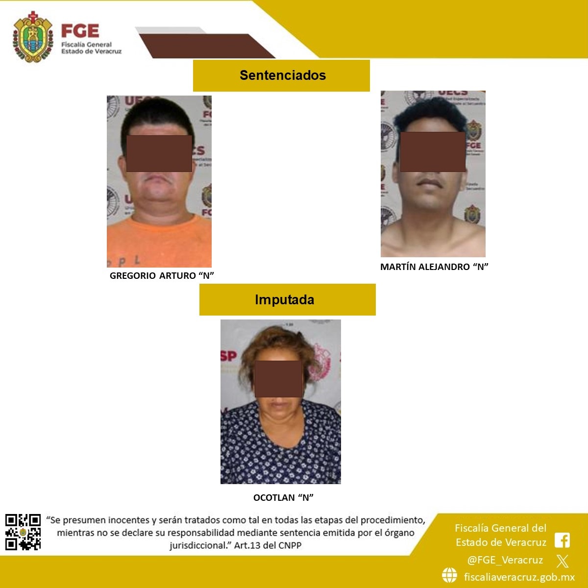 Resultados operativos de la UECS derivan en sentencia condenatoria e imputación