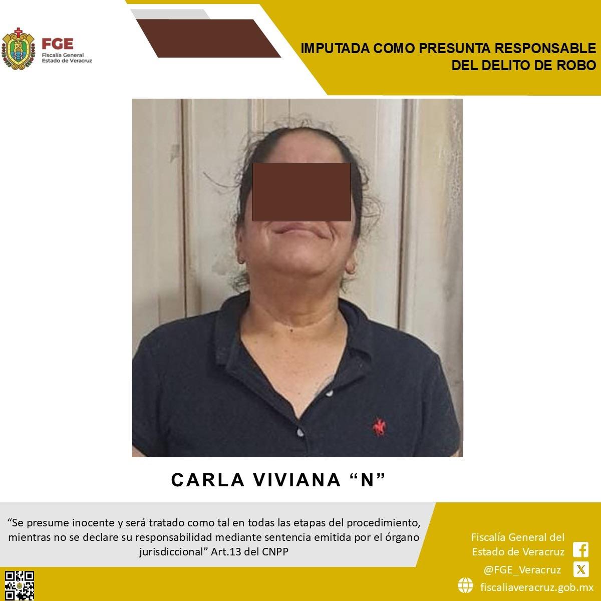 𝗙𝗶𝘀𝗰𝗮𝗹𝗶́𝗮 𝗱𝗲 𝗩𝗲𝗿𝗮𝗰𝗿𝘂𝘇 𝗱𝗲𝘁𝗶𝗲𝗻𝗲 𝗮 𝗽𝗿𝗲𝘀𝘂𝗻𝘁𝗮 𝗿𝗲𝘀𝗽𝗼𝗻𝘀𝗮𝗯𝗹𝗲 𝗱𝗲 𝗿𝗼𝗯𝗼 𝘆 𝗹𝗼𝗴𝗿𝗮 𝗽𝗿𝗶𝘀𝗶𝗼́𝗻 𝗽𝗿𝗲𝘃𝗲𝗻𝘁𝗶𝘃𝗮 𝗼𝗳𝗶𝗰𝗶𝗼𝘀𝗮 𝗲𝗻 𝗕𝗼𝗰𝗮 𝗱𝗲𝗹 𝗥𝗶́𝗼