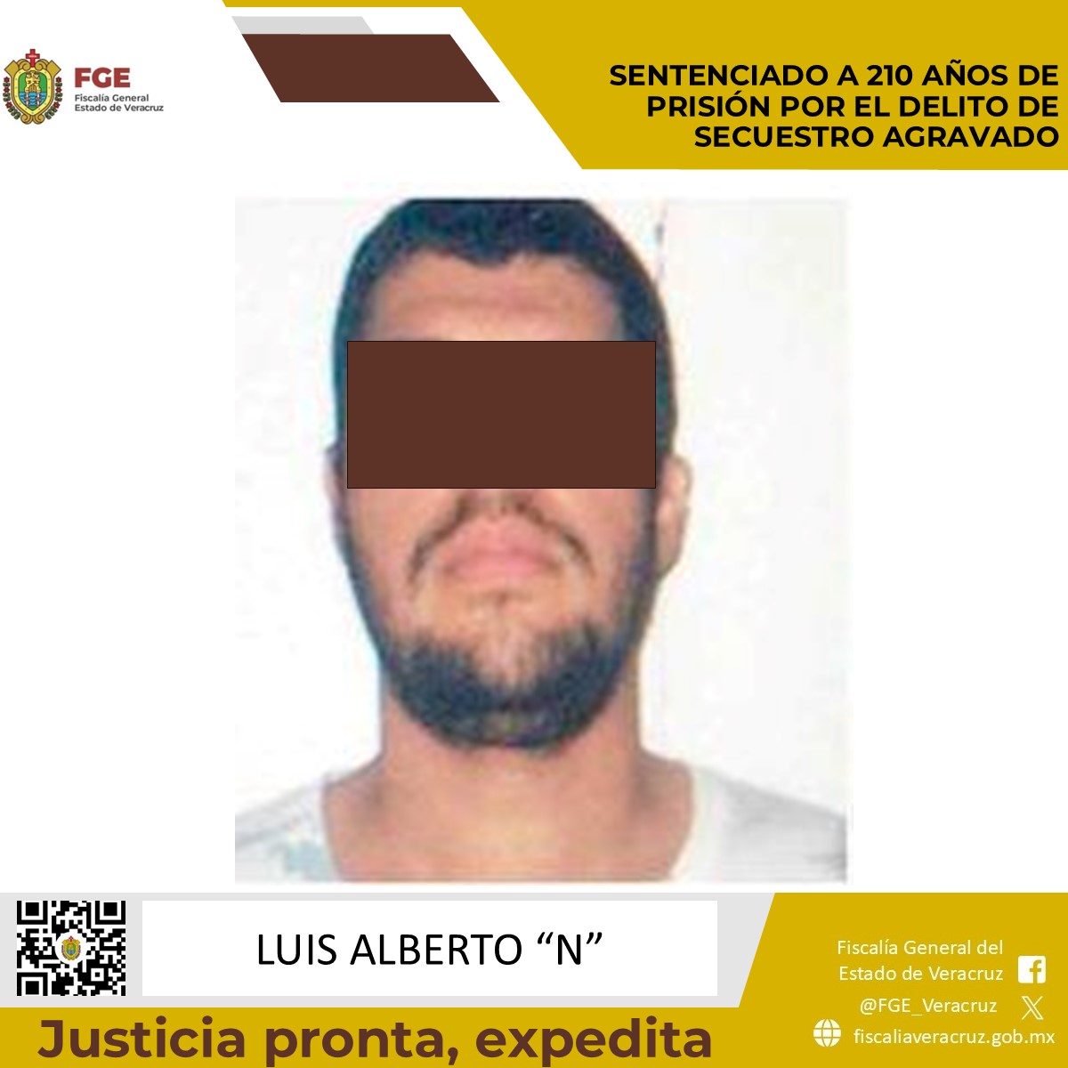 𝗦𝗲𝗻𝘁𝗲𝗻𝗰𝗶𝗮 𝗵𝗶𝘀𝘁𝗼́𝗿𝗶𝗰𝗮, 𝟮𝟭𝟬 𝗮𝗻̃𝗼𝘀 𝗰𝗼𝗻𝘁𝗿𝗮 𝘀𝗲𝗰𝘂𝗲𝘀𝘁𝗿𝗮𝗱𝗼𝗿 𝗲𝗻 𝗣𝗼𝘇𝗮 𝗥𝗶𝗰𝗮