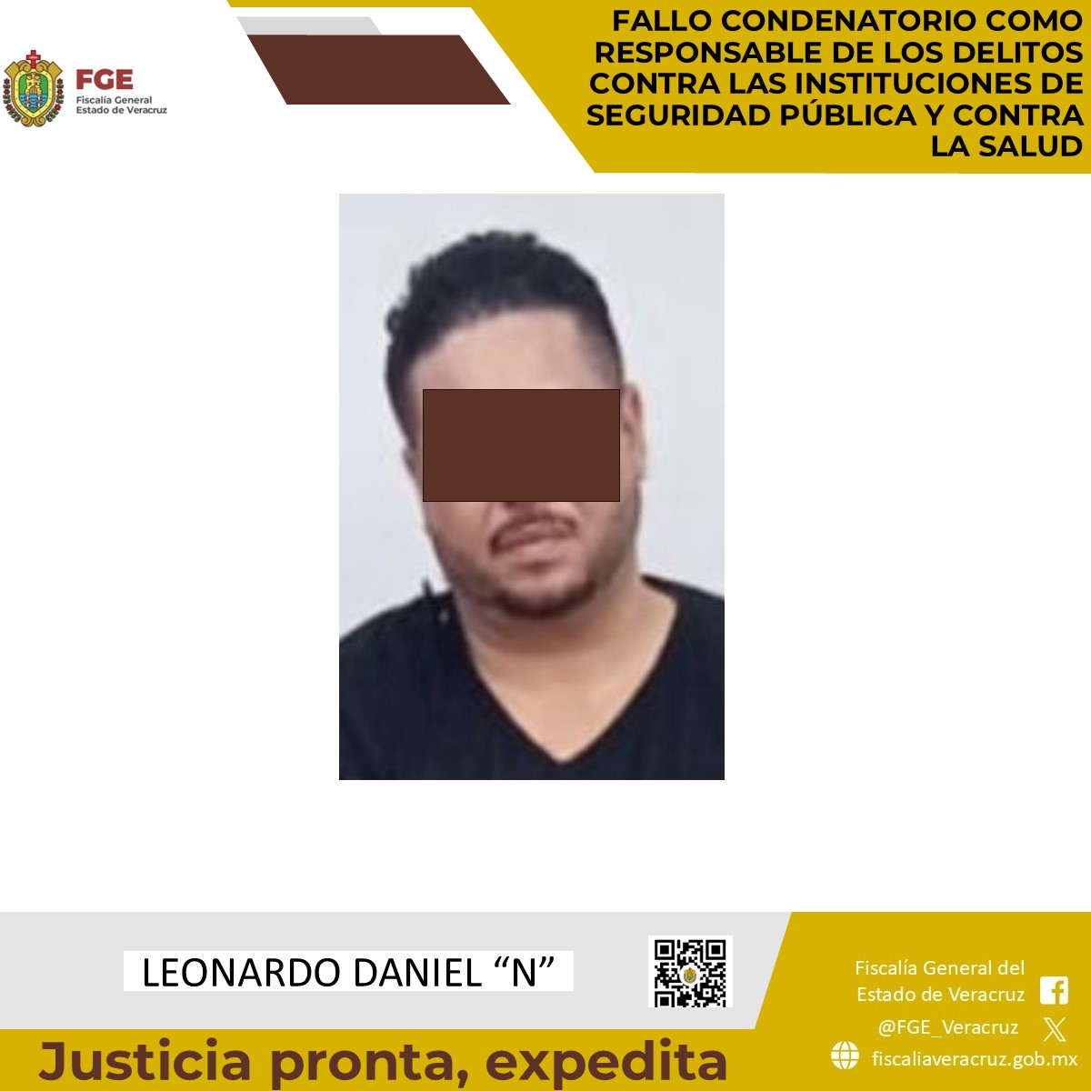 𝗙𝗚𝗘 𝗱𝗲 𝗩𝗲𝗿𝗮𝗰𝗿𝘂𝘇 𝗹𝗼𝗴𝗿𝗮 𝗱𝗼𝘀 𝗳𝗮𝗹𝗹𝗼𝘀 𝗰𝗼𝗻𝗱𝗲𝗻𝗮𝘁𝗼𝗿𝗶𝗼𝘀 𝗲𝗻 𝗜𝘀𝗹𝗮 𝗽𝗼𝗿 𝗱𝗲𝗹𝗶𝘁𝗼𝘀 𝗰𝗼𝗻𝘁𝗿𝗮 𝗹𝗮 𝘀𝗮𝗹𝘂𝗱, 𝗹𝗲𝘀𝗶𝗼𝗻𝗲𝘀 𝗱𝗼𝗹𝗼𝘀𝗮𝘀 𝘆 𝗰𝗼𝗻𝘁𝗿𝗮 𝗹𝗮𝘀 𝗶𝗻𝘀𝘁𝗶𝘁𝘂𝗰𝗶𝗼𝗻𝗲𝘀 𝗱𝗲 𝘀𝗲𝗴𝘂𝗿𝗶𝗱𝗮𝗱 𝗽𝘂́𝗯𝗹𝗶𝗰𝗮