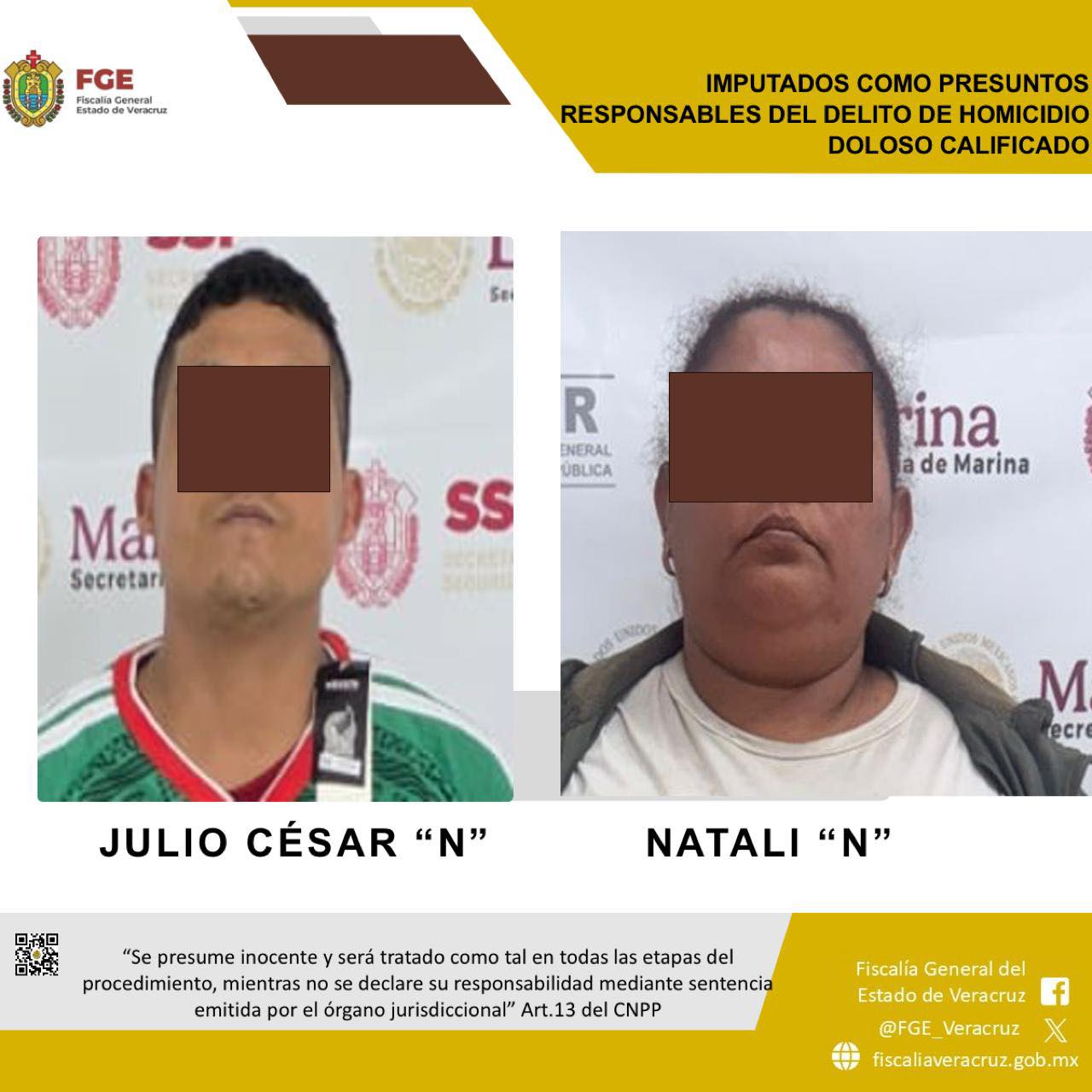 𝗙𝗶𝘀𝗰𝗮𝗹𝗶́𝗮 𝗱𝗲 𝗩𝗲𝗿𝗮𝗰𝗿𝘂𝘇 𝗱𝗲𝘁𝗶𝗲𝗻𝗲 𝗮 𝗱𝗼𝘀 𝗽𝗿𝗲𝘀𝘂𝗻𝘁𝗼𝘀 𝗵𝗼𝗺𝗶𝗰𝗶𝗱𝗮𝘀 𝘆 𝗹𝗼𝗴𝗿𝗮 𝗽𝗿𝗶𝘀𝗶𝗼́𝗻 𝗽𝗿𝗲𝘃𝗲𝗻𝘁𝗶𝘃𝗮 𝗼𝗳𝗶𝗰𝗶𝗼𝘀𝗮 𝗲𝗻 𝗩𝗲𝗿𝗮𝗰𝗿𝘂𝘇