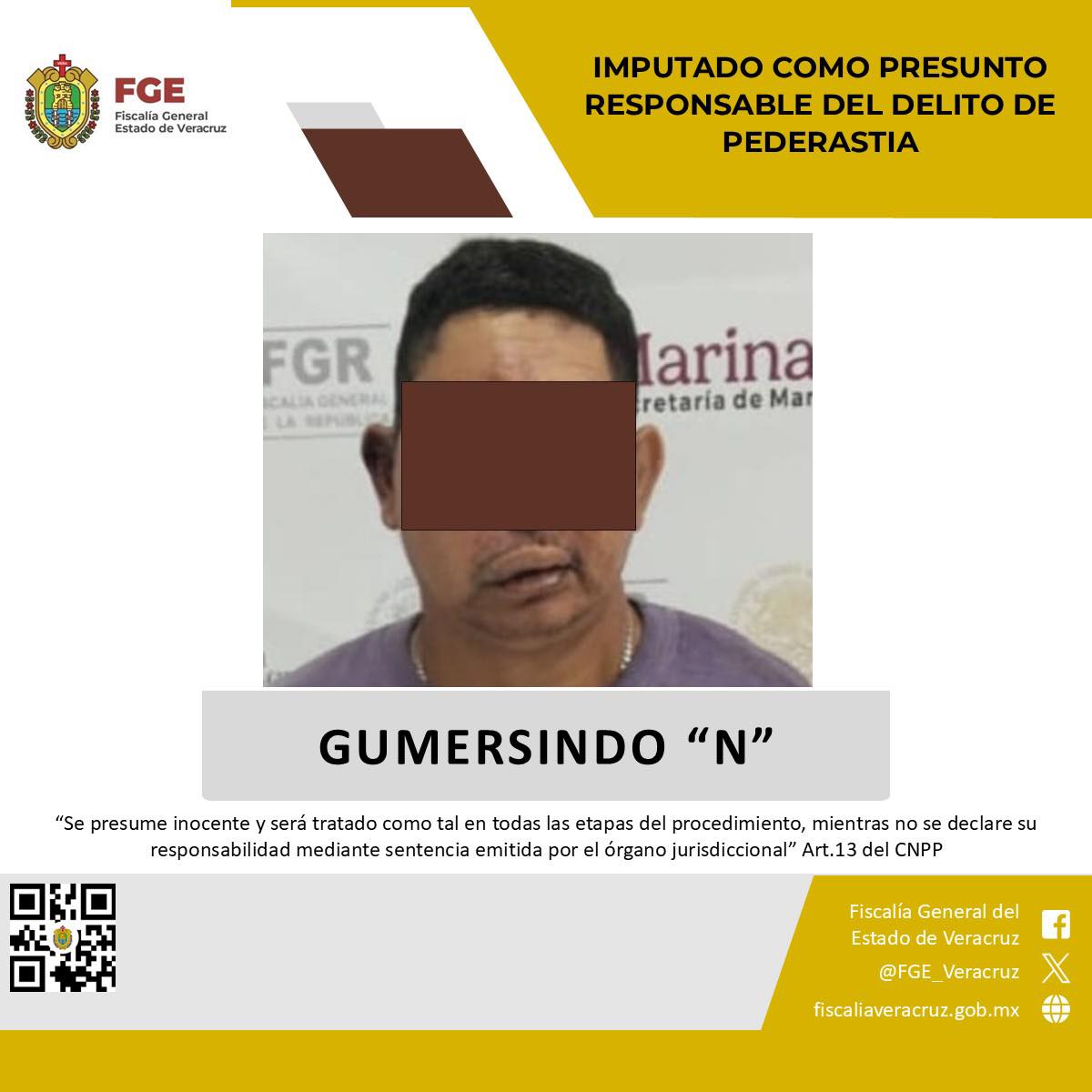 𝗖𝗲𝗿𝗼 𝘁𝗼𝗹𝗲𝗿𝗮𝗻𝗰𝗶𝗮 𝗮 𝗹𝗮 𝘃𝗶𝗼𝗹𝗲𝗻𝗰𝗶𝗮 𝗶𝗻𝗳𝗮𝗻𝘁𝗶𝗹: 𝗙𝗶𝘀𝗰𝗮𝗹𝗶́𝗮 𝗱𝗲 𝗩𝗲𝗿𝗮𝗰𝗿𝘂𝘇 𝗹𝗼𝗴𝗿𝗮 𝗽𝗿𝗶𝘀𝗶𝗼́𝗻 𝗽𝗿𝗲𝘃𝗲𝗻𝘁𝗶𝘃𝗮 𝗰𝗼𝗻𝘁𝗿𝗮 𝗽𝗿𝗲𝘀𝘂𝗻𝘁𝗼 𝗮𝗴𝗿𝗲𝘀𝗼𝗿 𝗲𝗻 𝗝𝗮𝗺𝗮𝗽𝗮