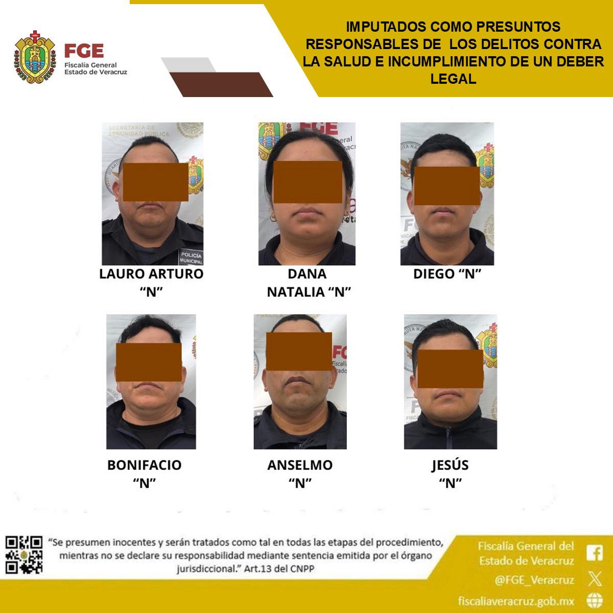 𝗙𝗚𝗘 𝗹𝗼𝗴𝗿𝗮 𝗽𝗿𝗶𝘀𝗶𝗼́𝗻 𝗽𝗿𝗲𝘃𝗲𝗻𝘁𝗶𝘃𝗮 𝗰𝗼𝗻𝘁𝗿𝗮 𝘀𝗲𝗶𝘀 𝗽𝗼𝗹𝗶𝗰𝗶́𝗮𝘀 𝗱𝗲𝘁𝗲𝗻𝗶𝗱𝗼𝘀 𝗲𝗻 𝗰𝗮𝘁𝗲𝗼 𝗲𝗻 𝗖𝗼𝘀𝗰𝗼𝗺𝗮𝘁𝗲𝗽𝗲𝗰 𝗱𝗲 𝗕𝗿𝗮𝘃𝗼