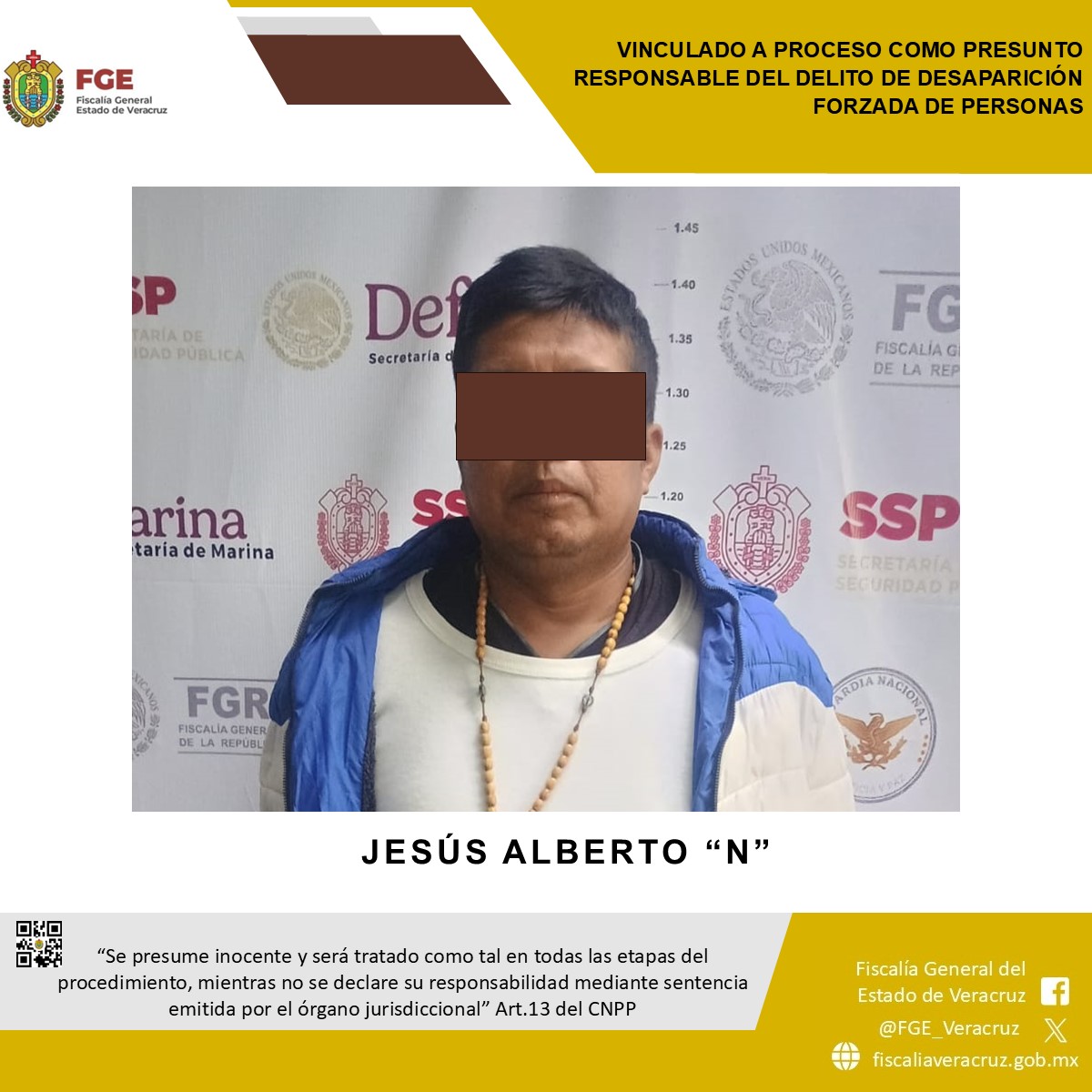 𝗙𝗶𝘀𝗰𝗮𝗹𝗶́𝗮 𝗚𝗲𝗻𝗲𝗿𝗮𝗹 𝗹𝗼𝗴𝗿𝗮 𝗽𝗿𝗶𝘀𝗶𝗼́𝗻 𝗽𝗿𝗲𝘃𝗲𝗻𝘁𝗶𝘃𝗮 𝗰𝗼𝗻𝘁𝗿𝗮 𝗲𝘅 𝘀𝗲𝗿𝘃𝗶𝗱𝗼𝗿 𝗽𝘂́𝗯𝗹𝗶𝗰𝗼 𝗱𝗲 𝗖𝗮𝘇𝗼𝗻𝗲𝘀 𝗱𝗲 𝗛𝗲𝗿𝗿𝗲𝗿𝗮 𝗽𝗼𝗿 𝗱𝗲𝘀𝗮𝗽𝗮𝗿𝗶𝗰𝗶𝗼́𝗻 𝗳𝗼𝗿𝘇𝗮𝗱𝗮 𝗱𝗲 𝗽𝗲𝗿𝘀𝗼𝗻𝗮𝘀