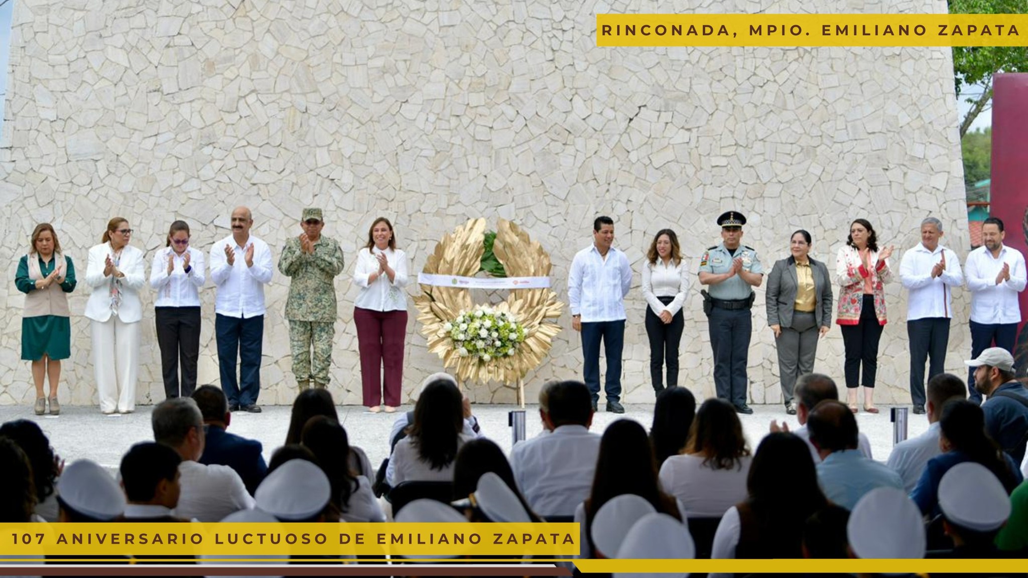 𝗙𝗶𝘀𝗰𝗮𝗹𝗶́𝗮 𝗱𝗲 𝗩𝗲𝗿𝗮𝗰𝗿𝘂𝘇 𝗿𝗲𝗳𝗿𝗲𝗻𝗱𝗮 𝗰𝗼𝗺𝗽𝗿𝗼𝗺𝗶𝘀𝗼 𝗶𝗻𝘀𝘁𝗶𝘁𝘂𝗰𝗶𝗼𝗻𝗮𝗹 𝗲𝗻 𝗵𝗼𝗺𝗲𝗻𝗮𝗷𝗲 𝗮 𝗘𝗺𝗶𝗹𝗶𝗮𝗻𝗼 𝗭𝗮𝗽𝗮𝘁𝗮