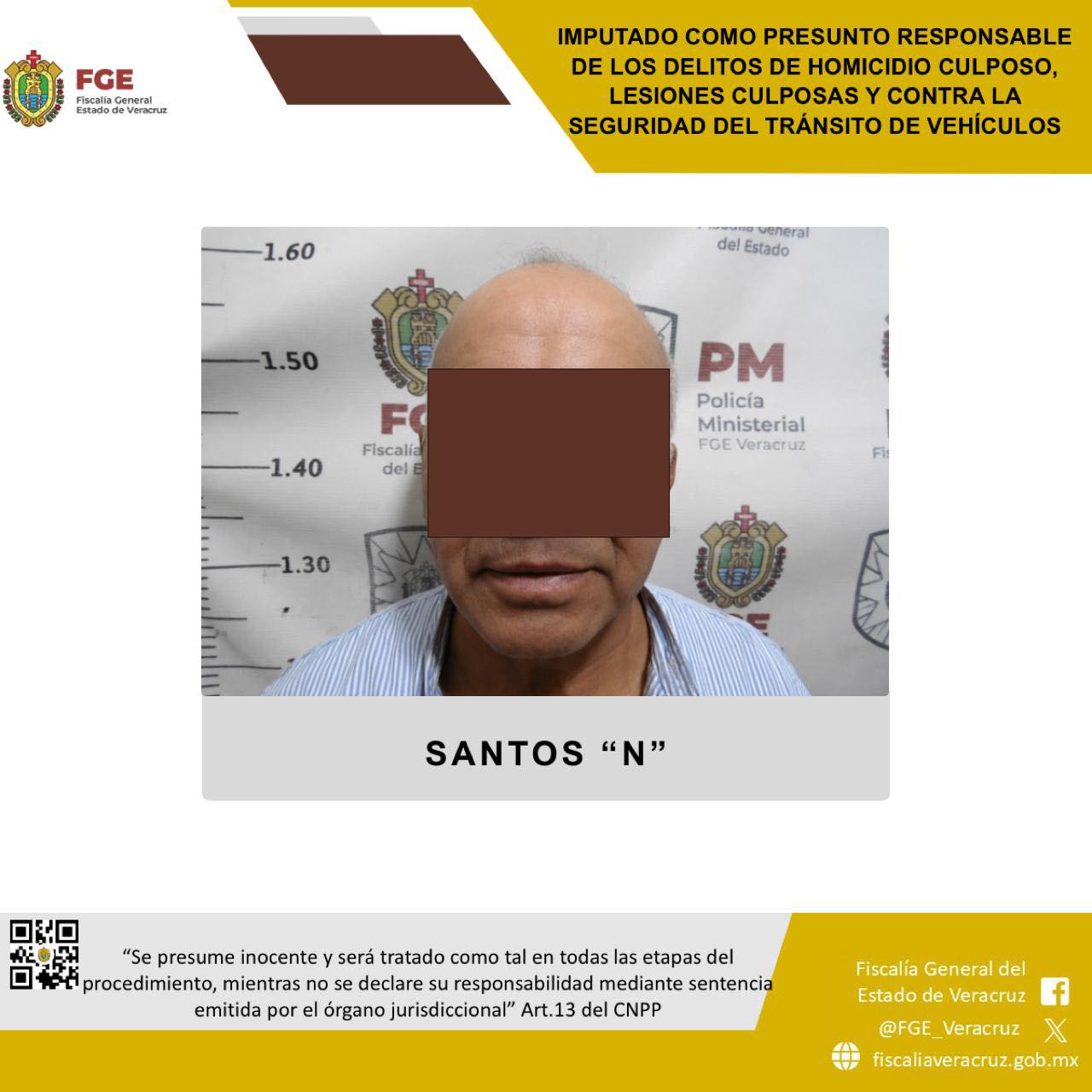 𝗙𝗶𝘀𝗰𝗮𝗹𝗶́𝗮 𝗱𝗲 𝗩𝗲𝗿𝗮𝗰𝗿𝘂𝘇 𝗹𝗼𝗴𝗿𝗮 𝗽𝗿𝗶𝘀𝗶𝗼́𝗻 𝗽𝗿𝗲𝘃𝗲𝗻𝘁𝗶𝘃𝗮 𝗰𝗼𝗻𝘁𝗿𝗮 𝗽𝗿𝗲𝘀𝘂𝗻𝘁𝗼 𝗶𝗻𝘃𝗼𝗹𝘂𝗰𝗿𝗮𝗱𝗼 𝗲𝗻 𝗵𝗲𝗰𝗵𝗼𝘀 𝗼𝗰𝘂𝗿𝗿𝗶𝗱𝗼𝘀 𝗲𝗻 𝗡𝗮𝗼𝗹𝗶𝗻𝗰𝗼