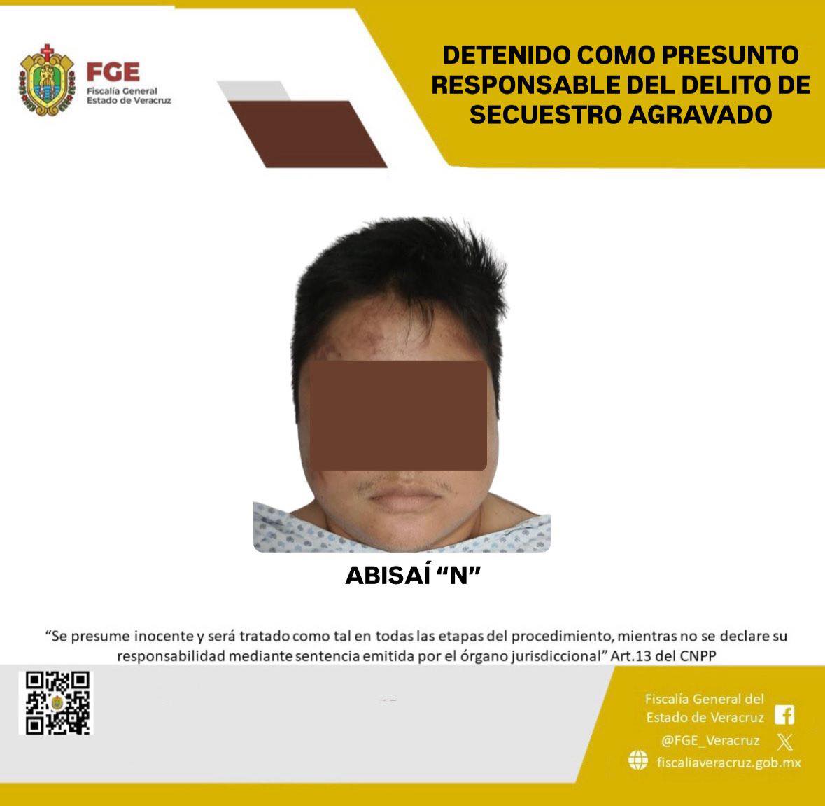 𝗙𝗚𝗘 𝗩𝗲𝗿𝗮𝗰𝗿𝘂𝘇 𝗲𝗷𝗲𝗰𝘂𝘁𝗮 𝗼𝗿𝗱𝗲𝗻 𝗱𝗲 𝗮𝗽𝗿𝗲𝗵𝗲𝗻𝘀𝗶𝗼́𝗻 𝗲𝗻 𝗰𝗼𝗻𝘁𝗿𝗮 𝗱𝗲𝗹 𝗽𝗿𝗼𝗯𝗮𝗯𝗹𝗲 𝗿𝗲𝘀𝗽𝗼𝗻𝘀𝗮𝗯𝗹𝗲 𝗱𝗲 𝘀𝗲𝗰𝘂𝗲𝘀𝘁𝗿𝗼 𝗮𝗴𝗿𝗮𝘃𝗮𝗱𝗼 𝗲𝗻 𝗰𝗼𝗻𝘁𝗿𝗮 𝗱𝗲 𝗺𝗮𝗲𝘀𝘁𝗿𝗮 𝗜.𝗛.𝗖. 𝗲𝗻 𝗔́𝗹𝗮𝗺𝗼