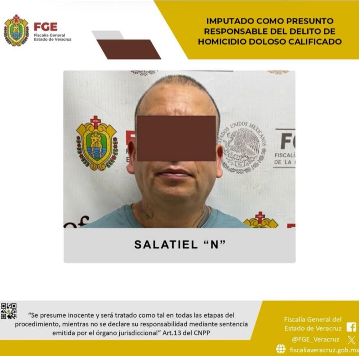 𝗜𝗺𝗽𝘂𝘁𝗮𝗻 𝗮 𝗽𝗿𝗲𝘀𝘂𝗻𝘁𝗼 𝗵𝗼𝗺𝗶𝗰𝗶𝗱𝗮 𝗽𝗼𝗿 𝗰𝗿𝗶𝗺𝗲𝗻 𝗰𝗼𝗺𝗲𝘁𝗶𝗱𝗼 𝗲𝗻 𝗫𝗮𝗹𝗮𝗽𝗮