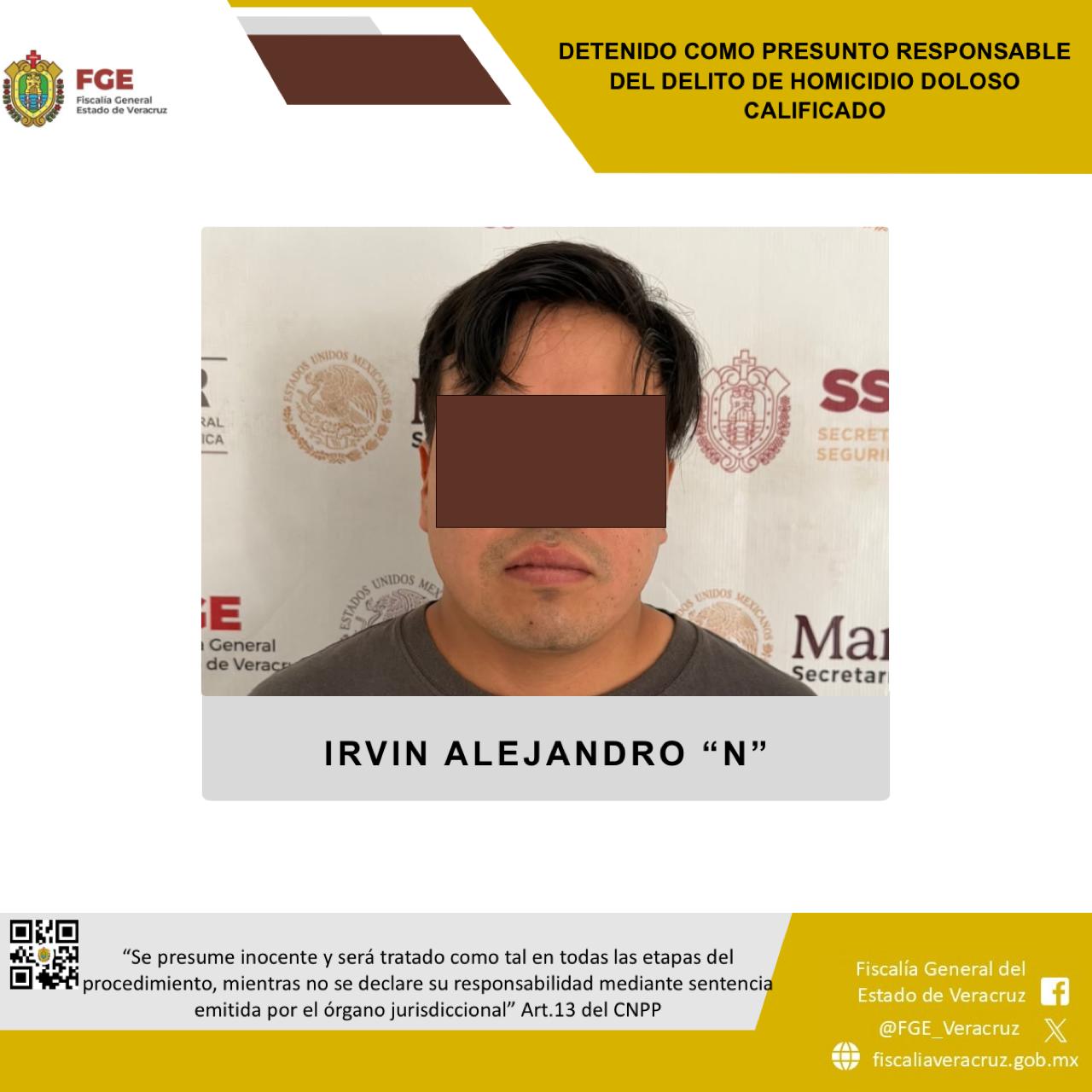 𝗖𝗮𝗽𝘁𝘂𝗿𝗮 𝗙𝗶𝘀𝗰𝗮𝗹𝗶́𝗮 𝗮 𝗽𝗿𝗲𝘀𝘂𝗻𝘁𝗼 𝗿𝗲𝘀𝗽𝗼𝗻𝘀𝗮𝗯𝗹𝗲 𝗱𝗲 𝗵𝗼𝗺𝗶𝗰𝗶𝗱𝗶𝗼 𝗱𝗼𝗹𝗼𝘀𝗼 𝗰𝗮𝗹𝗶𝗳𝗶𝗰𝗮𝗱𝗼 𝗲𝗻 𝗫𝗮𝗹𝗮𝗽𝗮