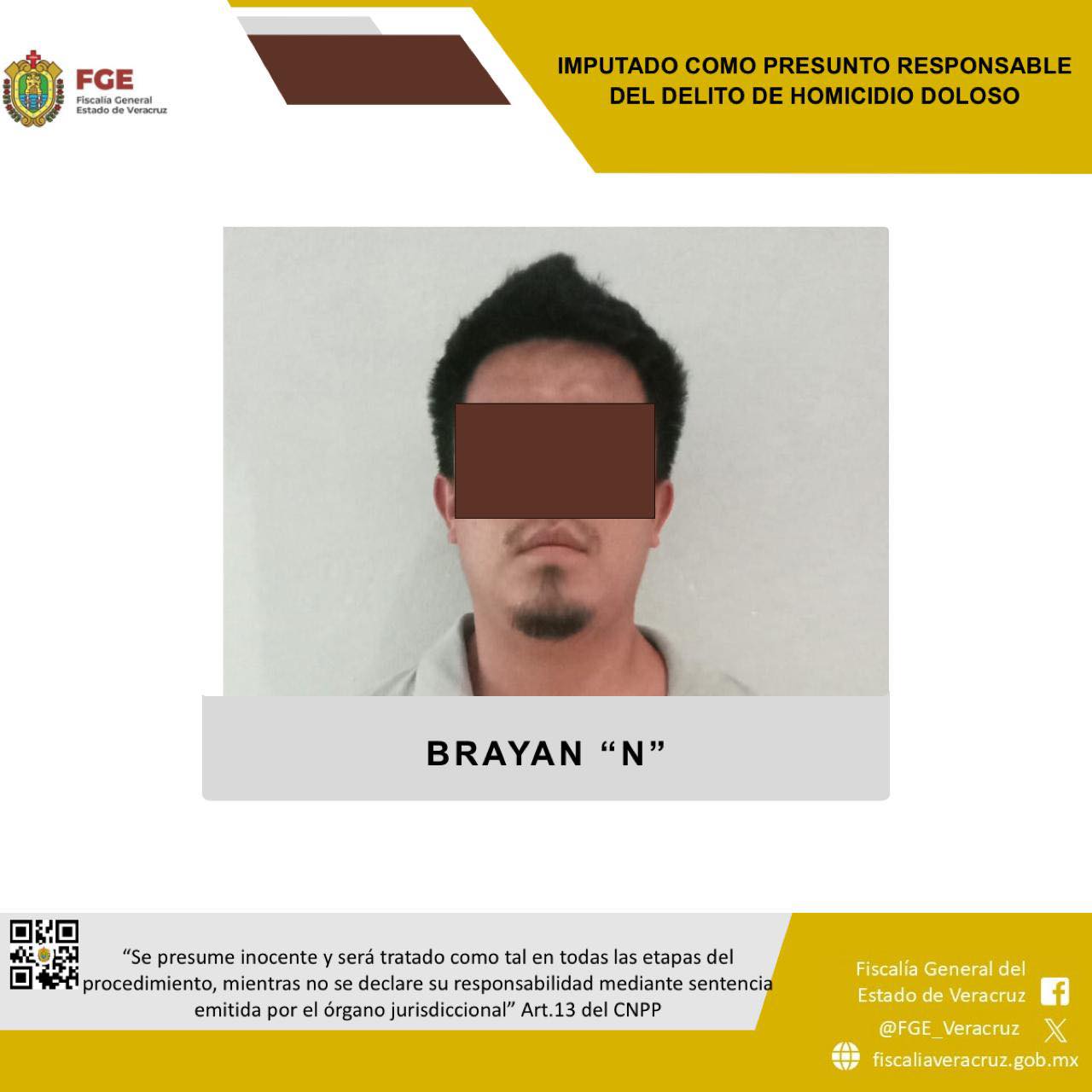 𝗙𝗶𝘀𝗰𝗮𝗹𝗶́𝗮 𝗱𝗲 𝗩𝗲𝗿𝗮𝗰𝗿𝘂𝘇 𝗱𝗲𝘁𝗶𝗲𝗻𝗲 𝗮 𝗽𝗿𝗲𝘀𝘂𝗻𝘁𝗼 𝗵𝗼𝗺𝗶𝗰𝗶𝗱𝗮 𝘆 𝗹𝗼𝗴𝗿𝗮 𝗽𝗿𝗶𝘀𝗶𝗼́𝗻 𝗽𝗿𝗲𝘃𝗲𝗻𝘁𝗶𝘃𝗮 𝗼𝗳𝗶𝗰𝗶𝗼𝘀𝗮