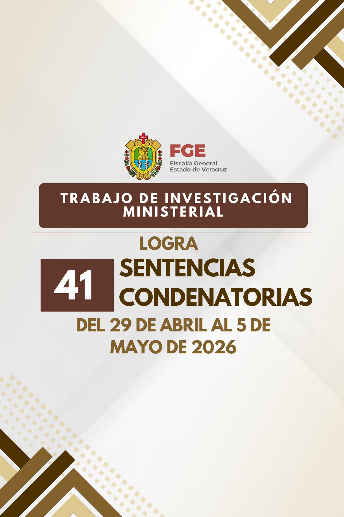 𝗦𝗲𝗻𝘁𝗲𝗻𝗰𝗶𝗮𝗻 𝗮 𝗿𝗲𝘀𝗽𝗼𝗻𝘀𝗮𝗯𝗹𝗲𝘀 𝗱𝗲 𝗵𝗼𝗺𝗶𝗰𝗶𝗱𝗶𝗼, 𝗽𝗲𝗱𝗲𝗿𝗮𝘀𝘁𝗶𝗮 𝘆 𝗲𝘅𝘁𝗼𝗿𝘀𝗶𝗼́𝗻 𝘁𝗿𝗮𝘀 𝗶𝗻𝘃𝗲𝘀𝘁𝗶𝗴𝗮𝗰𝗶𝗼𝗻𝗲𝘀 𝗱𝗲 𝗹𝗮 𝗙𝗶𝘀𝗰𝗮𝗹𝗶́𝗮 𝗱𝗲 𝗩𝗲𝗿𝗮𝗰𝗿𝘂𝘇: 𝟰𝟭 𝘀𝗲𝗻𝘁𝗲𝗻𝗰𝗶𝗮𝘀 𝗰𝗼𝗻𝗱𝗲𝗻𝗮𝘁𝗼𝗿𝗶𝗮𝘀 𝗲𝗻 𝘂𝗻𝗮 𝘀𝗲𝗺𝗮𝗻𝗮
