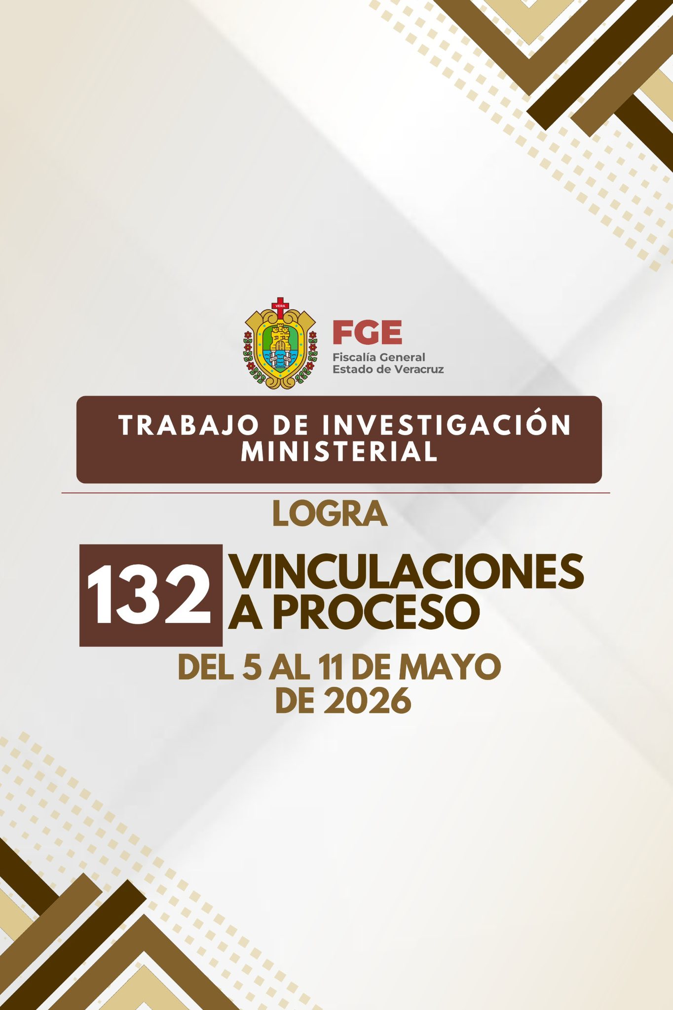 𝗖𝗼𝗺𝗯𝗮𝘁𝗲 𝗮 𝗹𝗮 𝗶𝗺𝗽𝘂𝗻𝗶𝗱𝗮𝗱 𝗲𝗻 𝗩𝗲𝗿𝗮𝗰𝗿𝘂𝘇: 𝗹𝗼𝗴𝗿𝗮 𝗙𝗚𝗘 𝟭𝟯𝟮 𝘃𝗶𝗻𝗰𝘂𝗹𝗮𝗰𝗶𝗼𝗻𝗲𝘀 𝗮 𝗽𝗿𝗼𝗰𝗲𝘀𝗼 𝗲𝗻 𝘁𝗼𝗱𝗼 𝗲𝗹 𝗲𝘀𝘁𝗮𝗱𝗼