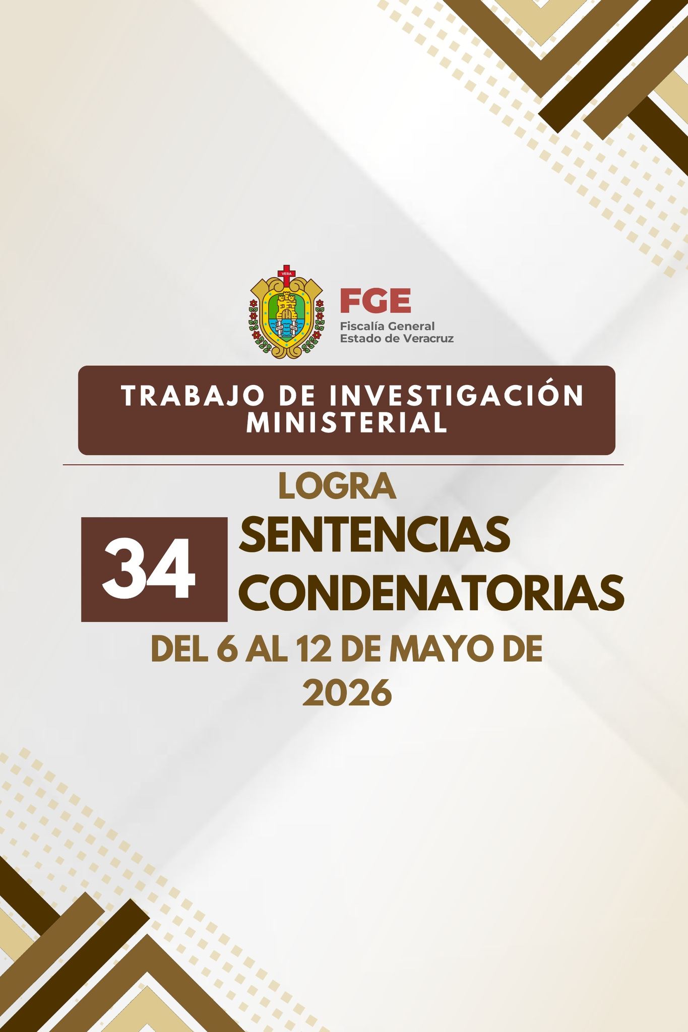 𝗘𝗻 𝘂𝗻𝗮 𝘀𝗲𝗺𝗮𝗻𝗮, 𝗙𝗚𝗘 𝗱𝗲 𝗩𝗲𝗿𝗮𝗰𝗿𝘂𝘇 𝗹𝗼𝗴𝗿𝗮 𝟯𝟰 𝘀𝗲𝗻𝘁𝗲𝗻𝗰𝗶𝗮𝘀 𝗰𝗼𝗻𝘁𝗿𝗮 𝗴𝗲𝗻𝗲𝗿𝗮𝗱𝗼𝗿𝗲𝘀 𝗱𝗲 𝘃𝗶𝗼𝗹𝗲𝗻𝗰𝗶𝗮