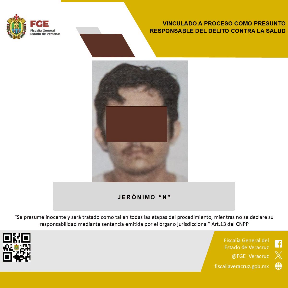 𝗔𝗰𝗰𝗶𝗼𝗻𝗲𝘀 𝗺𝗶𝗻𝗶𝘀𝘁𝗲𝗿𝗶𝗮𝗹𝗲𝘀 𝗱𝗲𝗿𝗶𝘃𝗮𝗻 𝗲𝗻 𝘃𝗶𝗻𝗰𝘂𝗹𝗮𝗰𝗶𝗼́𝗻 𝗮 𝗽𝗿𝗼𝗰𝗲𝘀𝗼 𝗽𝗼𝗿 𝗲𝗹 𝗱𝗲𝗹𝗶𝘁𝗼 𝗱𝗲 𝗻𝗮𝗿𝗰𝗼𝗺𝗲𝗻𝘂𝗱𝗲𝗼, 𝗲𝗻 𝗩𝗲𝗿𝗮𝗰𝗿𝘂𝘇