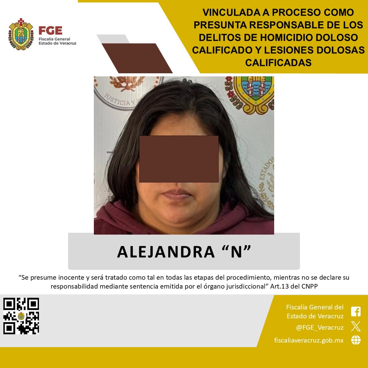 𝗩𝗶𝗻𝗰𝘂𝗹𝗮𝗻 𝗮 𝗽𝗿𝗼𝗰𝗲𝘀𝗼 𝗮 𝗽𝗿𝗲𝘀𝘂𝗻𝘁𝗮 𝗿𝗲𝘀𝗽𝗼𝗻𝘀𝗮𝗯𝗹𝗲 𝗱𝗲 𝗵𝗼𝗺𝗶𝗰𝗶𝗱𝗶𝗼 𝘆 𝗹𝗲𝘀𝗶𝗼𝗻𝗲𝘀 𝗰𝗮𝗹𝗶𝗳𝗶𝗰𝗮𝗱𝗮𝘀 𝗲𝗻 𝗧𝗹𝗮𝗾𝘂𝗶𝗹𝗽𝗮