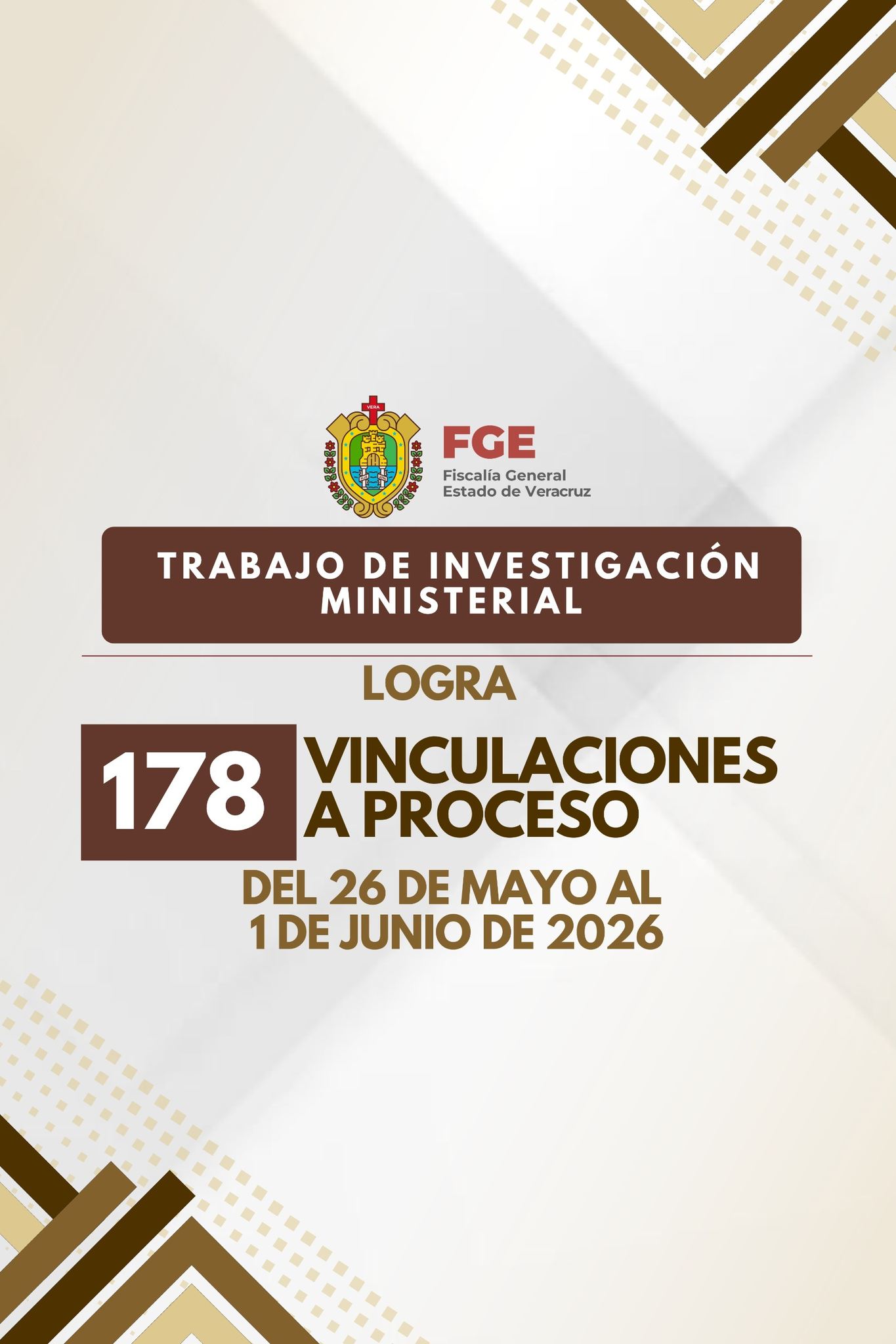 𝗟𝗹𝗲𝘃𝗮 𝗙𝗶𝘀𝗰𝗮𝗹𝗶́𝗮 𝗮𝗻𝘁𝗲 𝗹𝗮 𝗷𝘂𝘀𝘁𝗶𝗰𝗶𝗮 𝗮 𝟭𝟳𝟴 𝗽𝗿𝗲𝘀𝘂𝗻𝘁𝗼𝘀 𝗿𝗲𝘀𝗽𝗼𝗻𝘀𝗮𝗯𝗹𝗲𝘀 𝗱𝗲 𝗱𝗲𝗹𝗶𝘁𝗼𝘀 𝗱𝗲 𝗮𝗹𝘁𝗼 𝗶𝗺𝗽𝗮𝗰𝘁𝗼 𝗲𝗻 𝗩𝗲𝗿𝗮𝗰𝗿𝘂𝘇