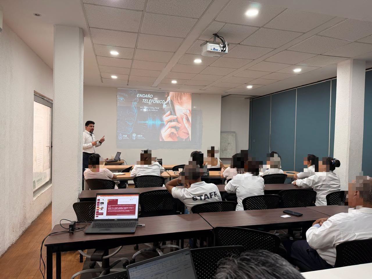 𝗨𝗘𝗖𝗦 𝗳𝗼𝗿𝘁𝗮𝗹𝗲𝗰𝗲 𝗹𝗮 𝗽𝗿𝗲𝘃𝗲𝗻𝗰𝗶𝗼́𝗻 𝗱𝗲𝗹 𝗱𝗲𝗹𝗶𝘁𝗼 𝗲𝗻𝘁𝗿𝗲 𝗲𝗺𝗽𝗿𝗲𝘀𝗮𝗿𝗶𝗼𝘀 𝗲𝗻 𝗹𝗮 𝗰𝗶𝘂𝗱𝗮𝗱 𝗱𝗲 𝗩𝗲𝗿𝗮𝗰𝗿𝘂𝘇