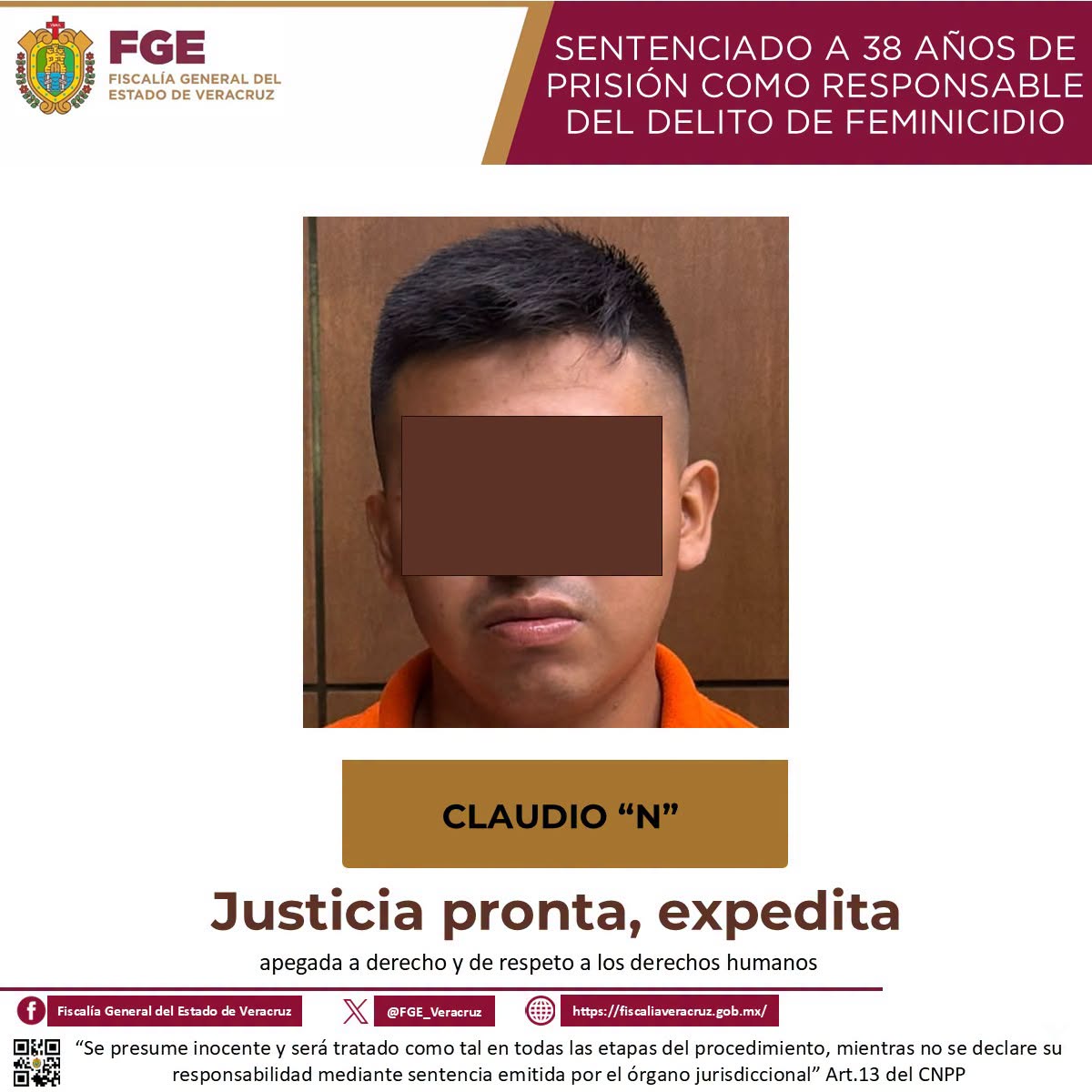 𝗖𝗼𝗻𝗱𝗲𝗻𝗮𝗻 𝗮 𝟯𝟴 𝗮𝗻̃𝗼𝘀 𝗱𝗲 𝗽𝗿𝗶𝘀𝗶𝗼́𝗻 𝗮 𝗿𝗲𝘀𝗽𝗼𝗻𝘀𝗮𝗯𝗹𝗲 𝗱𝗲 𝗳𝗲𝗺𝗶𝗻𝗶𝗰𝗶𝗱𝗶𝗼 𝗲𝗻 𝗣𝗮𝗽𝗮𝗻𝘁𝗹𝗮