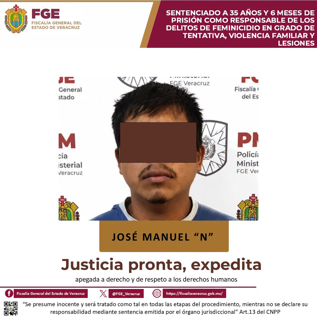 𝗖𝗼𝗻𝗱𝗲𝗻𝗮𝗱𝗼 𝗮 𝟯𝟱 𝗮𝗻̃𝗼𝘀 𝗱𝗲 𝗰𝗮́𝗿𝗰𝗲𝗹 𝗽𝗼𝗿 𝘁𝗲𝗻𝘁𝗮𝘁𝗶𝘃𝗮 𝗱𝗲 𝗳𝗲𝗺𝗶𝗻𝗶𝗰𝗶𝗱𝗶𝗼 𝗲𝗻 𝗚𝘂𝘁𝗶𝗲́𝗿𝗿𝗲𝘇 𝗭𝗮𝗺𝗼𝗿𝗮