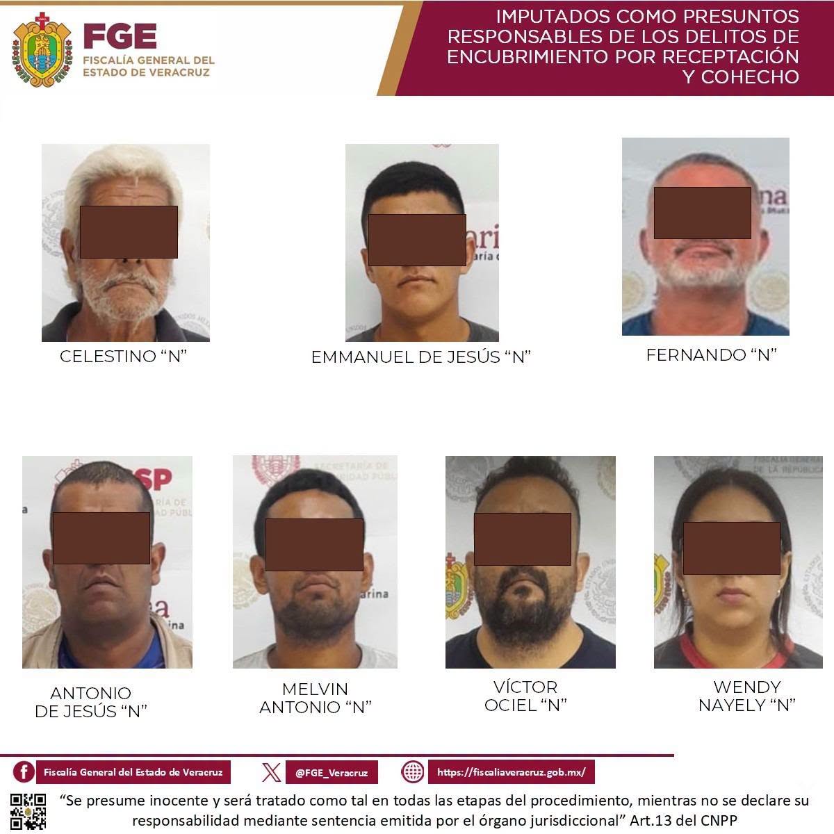 𝗦𝗶𝗲𝘁𝗲 𝗱𝗲𝘁𝗲𝗻𝗶𝗱𝗼𝘀 𝘁𝗿𝗮𝘀 𝗰𝗮𝘁𝗲𝗼 𝗲𝗻 𝗹𝗮 𝗰𝗶𝘂𝗱𝗮𝗱 𝗱𝗲 𝗩𝗲𝗿𝗮𝗰𝗿𝘂𝘇; 𝘆𝗮 𝗳𝘂𝗲𝗿𝗼𝗻 𝗶𝗺𝗽𝘂𝘁𝗮𝗱𝗼𝘀