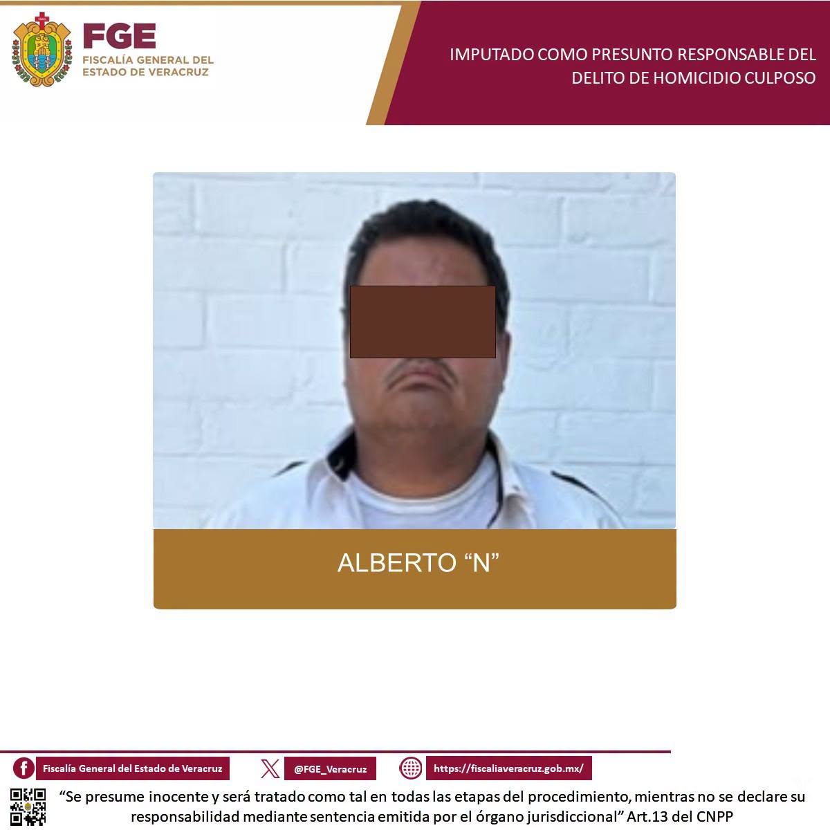 𝗖𝗲𝗿𝗼 𝗶𝗺𝗽𝘂𝗻𝗶𝗱𝗮𝗱: 𝗽𝗿𝗶𝘀𝗶𝗼́𝗻 𝗽𝗿𝗲𝘃𝗲𝗻𝘁𝗶𝘃𝗮 𝗷𝘂𝘀𝘁𝗶𝗳𝗶𝗰𝗮𝗱𝗮 𝗮 𝗽𝗿𝗲𝘀𝘂𝗻𝘁𝗼 𝗵𝗼𝗺𝗶𝗰𝗶𝗱𝗮 𝗲𝗻 𝗹𝗮 𝗰𝗶𝘂𝗱𝗮𝗱 𝗱𝗲 𝗩𝗲𝗿𝗮𝗰𝗿𝘂𝘇