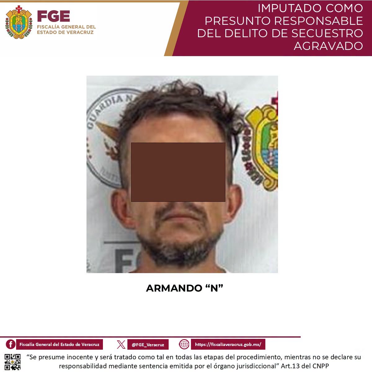 𝗣𝗿𝗶𝘀𝗶𝗼́𝗻 𝗽𝗿𝗲𝘃𝗲𝗻𝘁𝗶𝘃𝗮 𝗼𝗳𝗶𝗰𝗶𝗼𝘀𝗮 𝗮 𝗽𝗿𝗲𝘀𝘂𝗻𝘁𝗼 𝗿𝗲𝘀𝗽𝗼𝗻𝘀𝗮𝗯𝗹𝗲 𝗱𝗲 𝘀𝗲𝗰𝘂𝗲𝘀𝘁𝗿𝗼 𝗮𝗴𝗿𝗮𝘃𝗮𝗱𝗼 𝗲𝗻 𝗣𝗼𝘇𝗮 𝗥𝗶𝗰𝗮