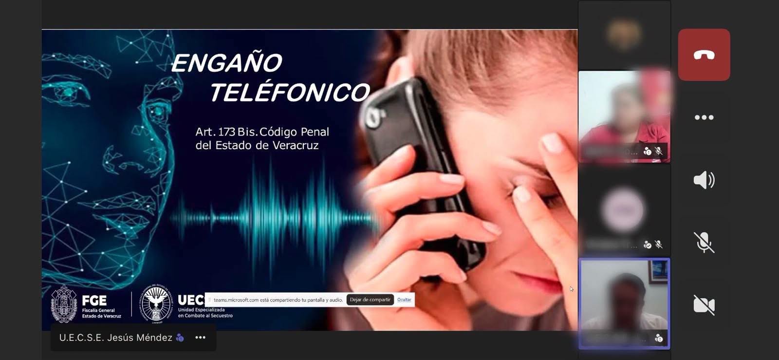 𝗨𝗘𝗖𝗦 𝗳𝗼𝗿𝘁𝗮𝗹𝗲𝗰𝗲 𝗹𝗮 𝗽𝗿𝗲𝘃𝗲𝗻𝗰𝗶𝗼́𝗻 𝗱𝗲 𝗹𝗮 𝗲𝘅𝘁𝗼𝗿𝘀𝗶𝗼́𝗻 𝘆 𝗲𝗻𝗴𝗮𝗻̃𝗼 𝘁𝗲𝗹𝗲𝗳𝗼́𝗻𝗶𝗰𝗼 𝗰𝗼𝗻 𝗽𝗹𝗮́𝘁𝗶𝗰𝗮 𝘃𝗶𝗿𝘁𝘂𝗮𝗹 𝗱𝗶𝗿𝗶𝗴𝗶𝗱𝗮 𝗮𝗹 𝘀𝗲𝗰𝘁𝗼𝗿 𝗲𝗺𝗽𝗿𝗲𝘀𝗮𝗿𝗶𝗮𝗹