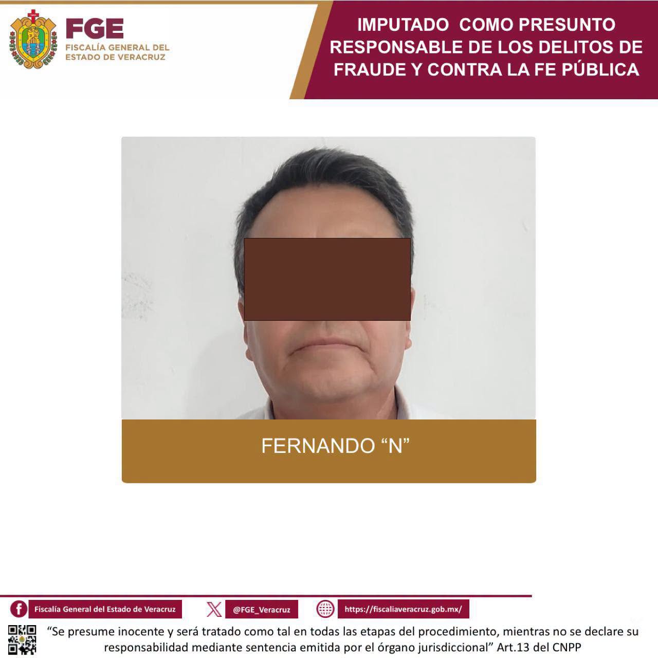 𝗣𝗿𝗶𝘀𝗶𝗼́𝗻 𝗽𝗿𝗲𝘃𝗲𝗻𝘁𝗶𝘃𝗮 𝗰𝗼𝗻𝘁𝗿𝗮 𝗻𝗼𝘁𝗮𝗿𝗶𝗼 𝗽𝘂́𝗯𝗹𝗶𝗰𝗼 𝗱𝗲 𝗖𝗮𝘁𝗲𝗺𝗮𝗰𝗼 𝗽𝗼𝗿 𝗽𝗿𝗲𝘀𝘂𝗻𝘁𝗼 𝗳𝗿𝗮𝘂𝗱𝗲 𝘆 𝗱𝗲𝗹𝗶𝘁𝗼 𝗰𝗼𝗻𝘁𝗿𝗮 𝗹𝗮 𝗳𝗲 𝗽𝘂́𝗯𝗹𝗶𝗰𝗮