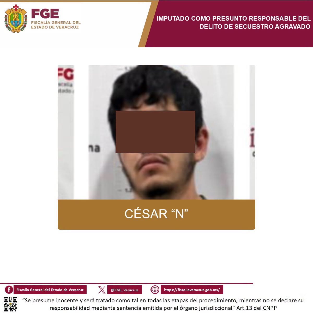 𝗩𝗶́𝗰𝘁𝗶𝗺𝗮 𝗱𝗲 𝘀𝗲𝗰𝘂𝗲𝘀𝘁𝗿𝗼 𝗲𝘀 𝗹𝗶𝗯𝗲𝗿𝗮𝗱𝗮 𝗰𝗼𝗻 𝘃𝗶𝗱𝗮; 𝗽𝗿𝗲𝘀𝘂𝗻𝘁𝗼 𝗿𝗲𝘀𝗽𝗼𝗻𝘀𝗮𝗯𝗹𝗲 𝗾𝘂𝗲𝗱𝗮 𝗲𝗻 𝗽𝗿𝗶𝘀𝗶𝗼́𝗻 𝗽𝗿𝗲𝘃𝗲𝗻𝘁𝗶𝘃𝗮